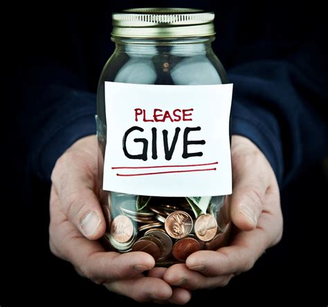 how to give for a charity